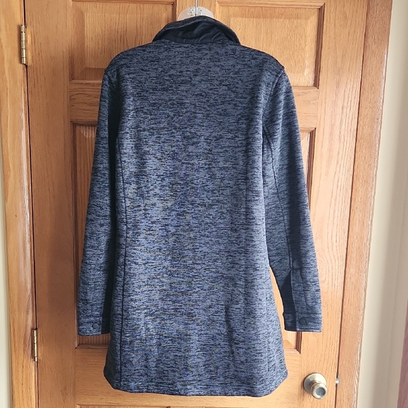 Lands End Gray Shirt Jacket - Picture 6 of 13